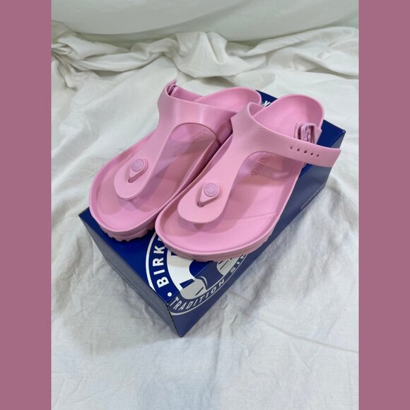 Birkenstock Gizeh EVA Fondant Pink Sandal - Size 39 - Picture 1 of 9